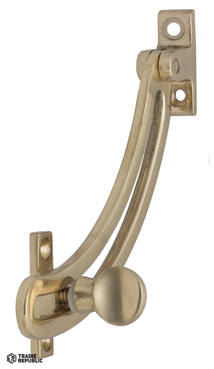 233BR Miles Nelson Quadrant Stays - Solid Brass 233BR