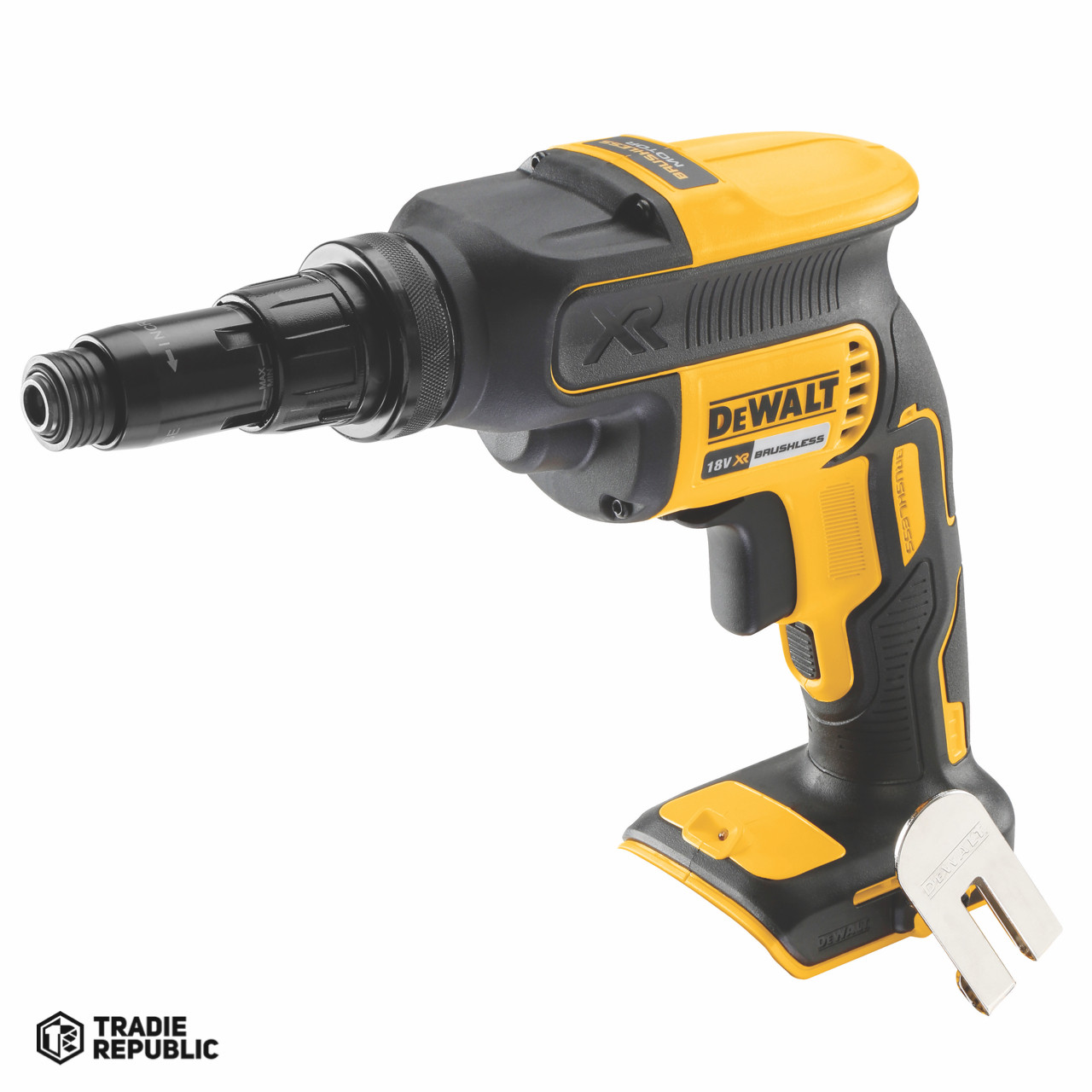 DCF622NG2 Simpson Strong-Tie De Walt DCF622 18V Cordless Screwdriver adapted for QD withh DWA3G2 Adapter fitted