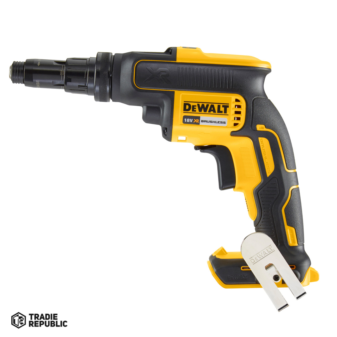 DCF622NG2 Simpson Strong-Tie De Walt DCF622 18V Cordless Screwdriver adapted for QD withh DWA3G2 Adapter fitted