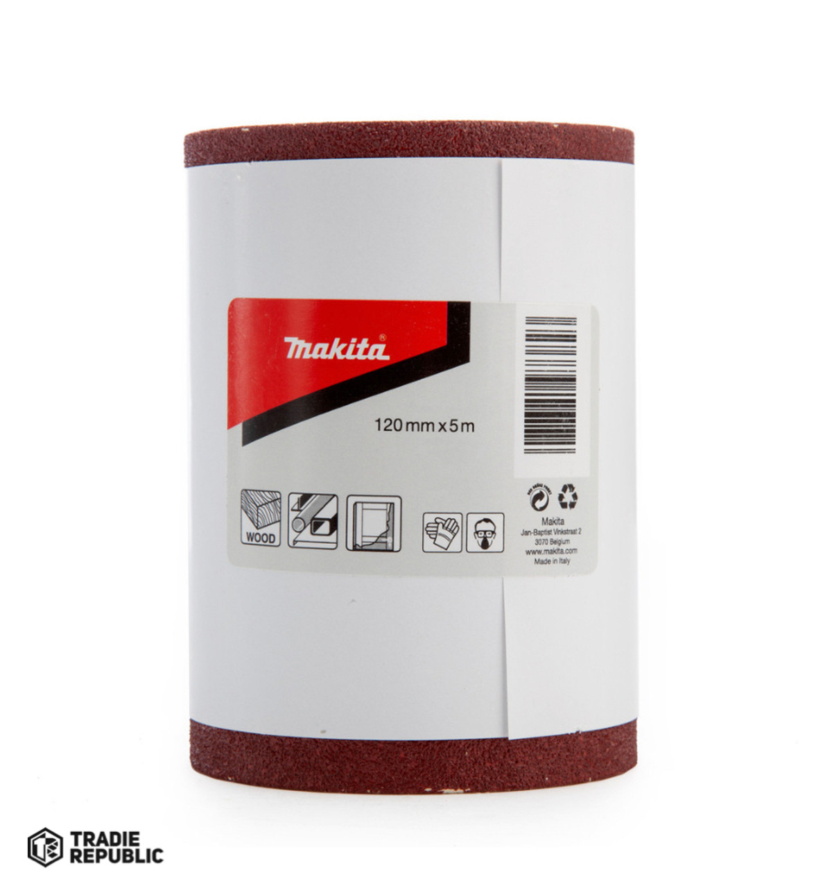 P-38102 Makita Abrasive Sanding ROLL/40# 120mmX5M P-38102