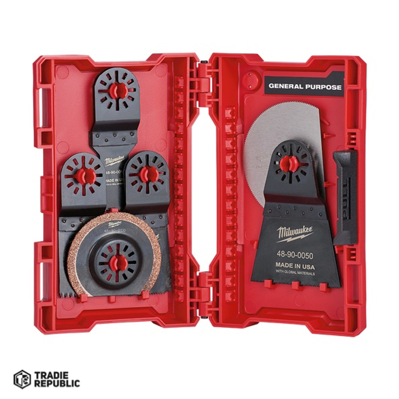 48901009 Milwaukee 9PC Multi-Tool Blade Kit