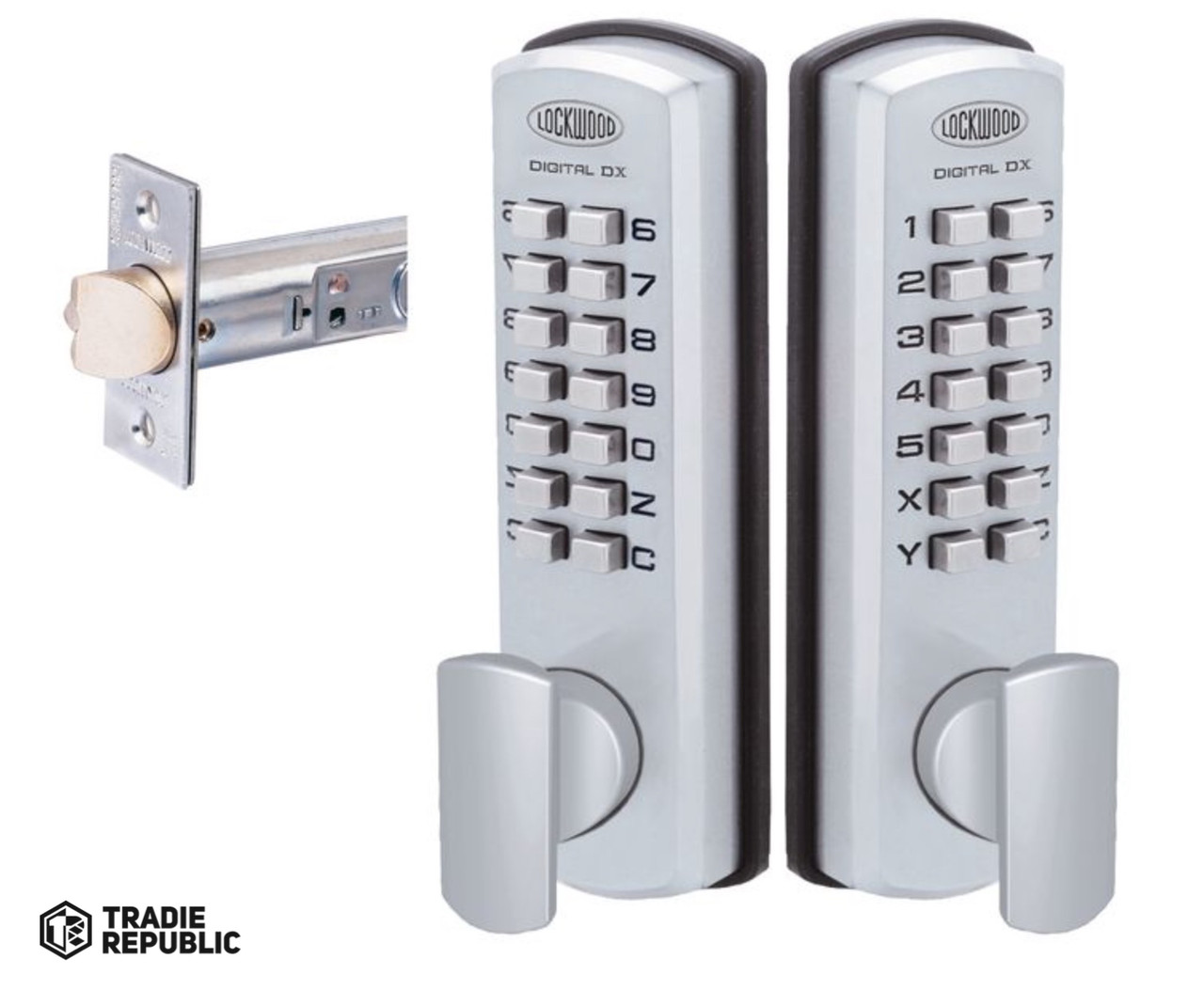 L530DXSC Lockwood 530 Digital Latch Lock Set