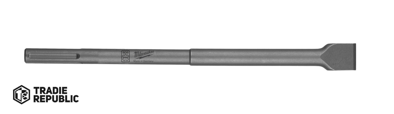 4932399908 Milwaukee SDS Max Flat Chisel 380x30x20mm shaft