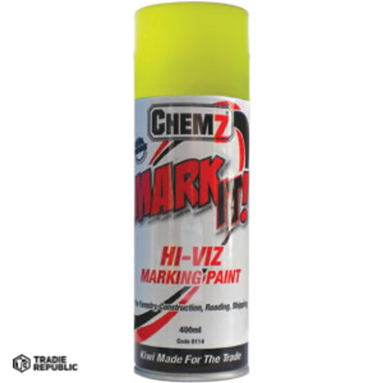 CZ8134 Chemz Mark-It Hi-Viz Fluoro Yellow [400ml]