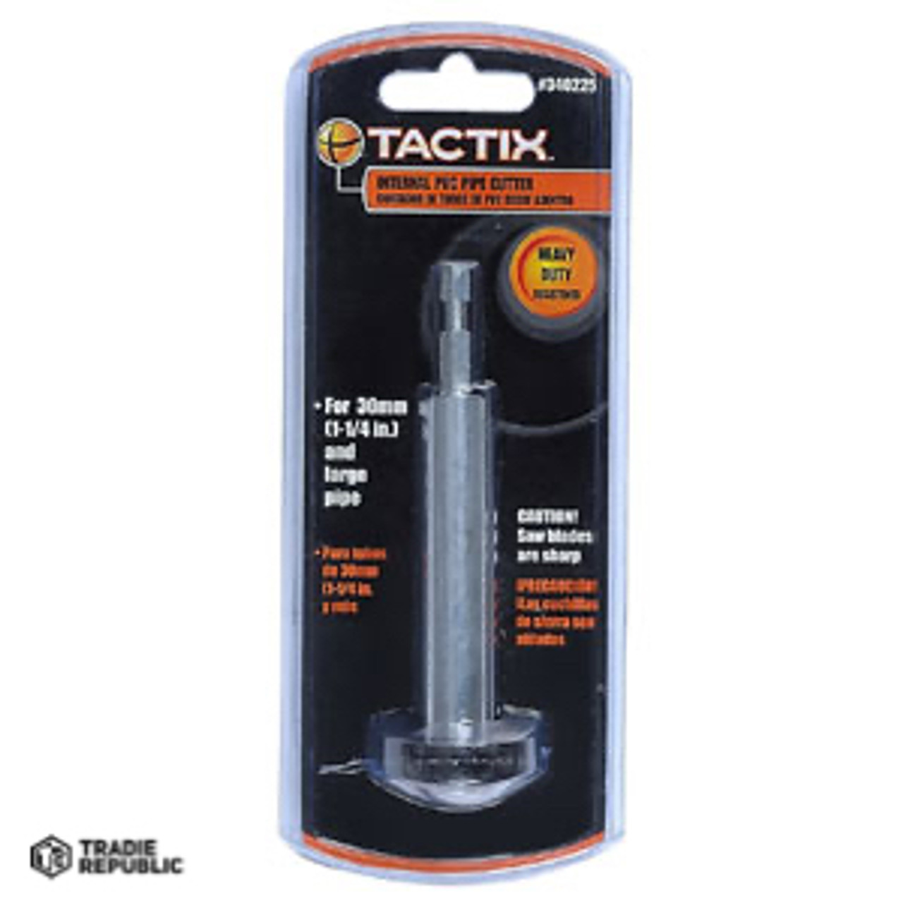 340225 Tactix Internal PVC Pipe Cutter