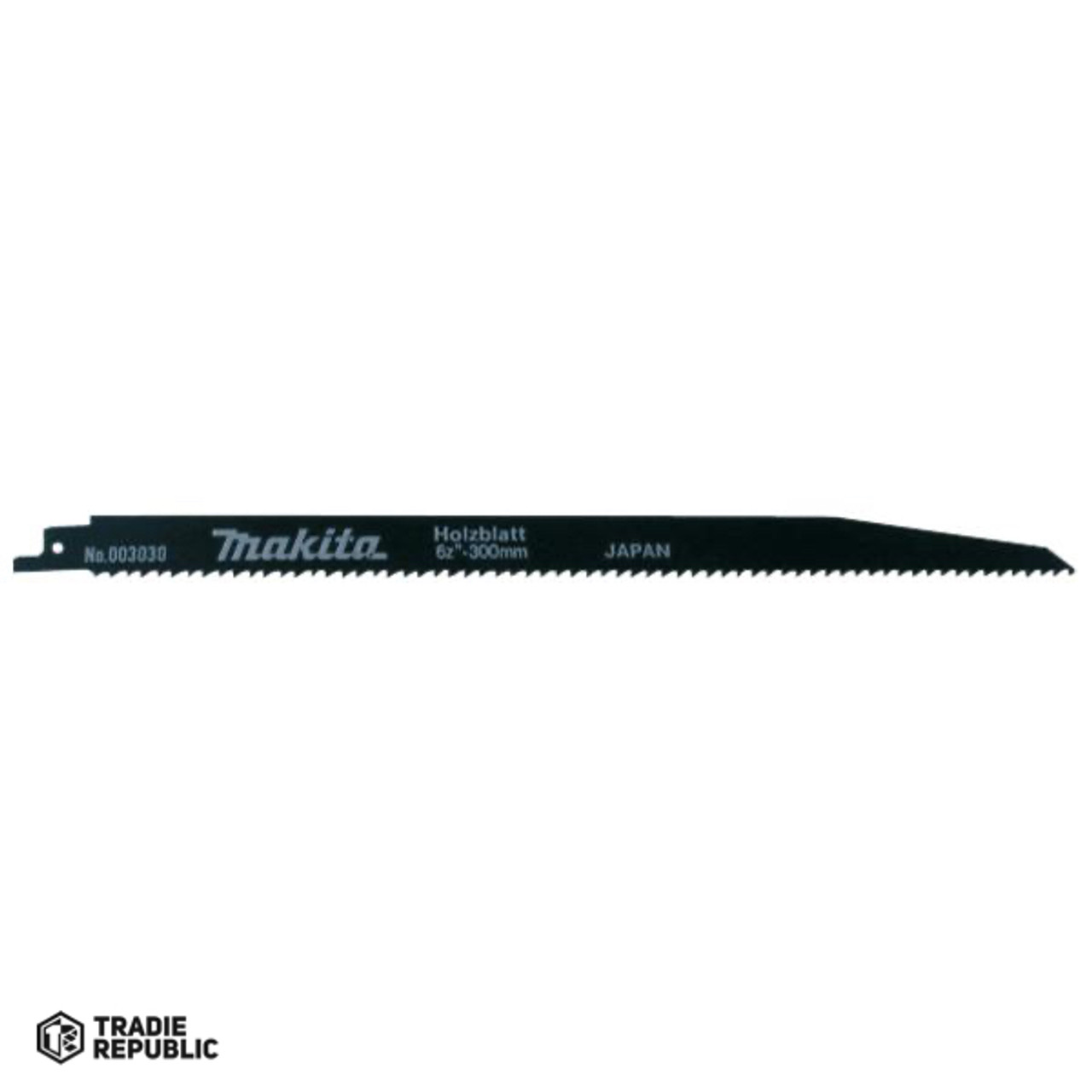 B-03030 Makita 5PK RECIP Blade 300x6T Wood