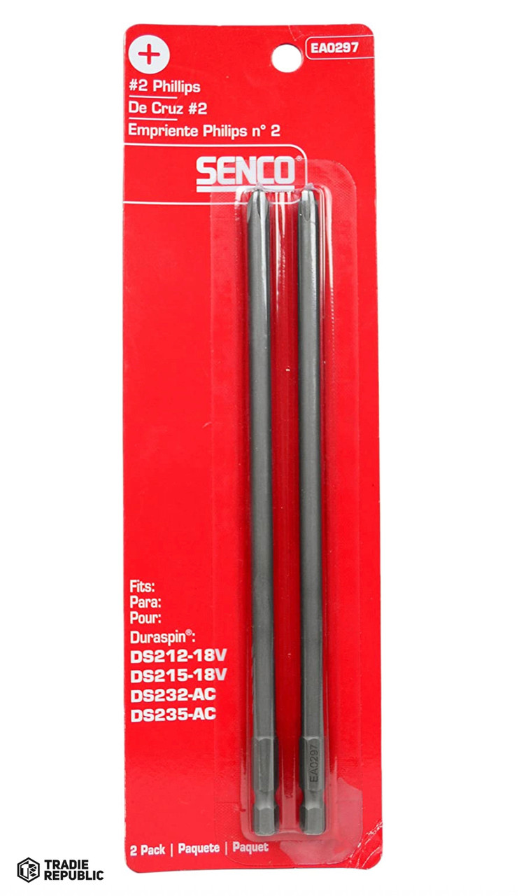 EA0297 Senco Ea0297 #2 Phillips Drive 2 Pack Of Bits