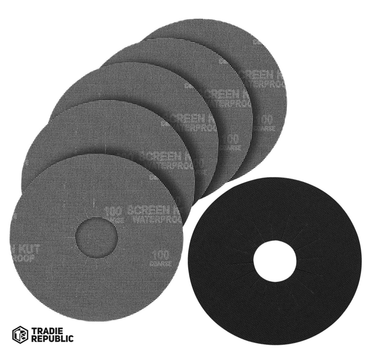 79080-5 Hook & Loop Drywall Sanding Discs with Pad 225mm