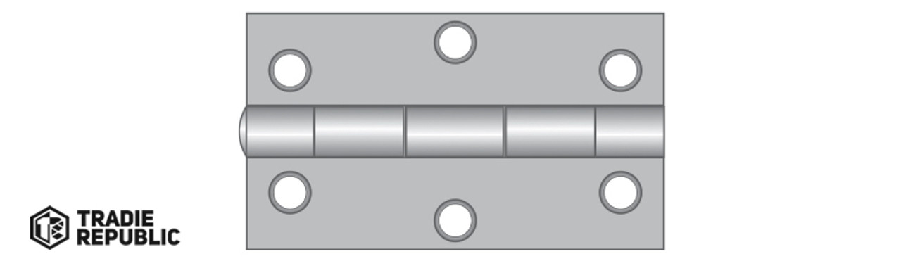 H90BLB Fortress 90x90 Broad Loose Pin Hinge Bronze