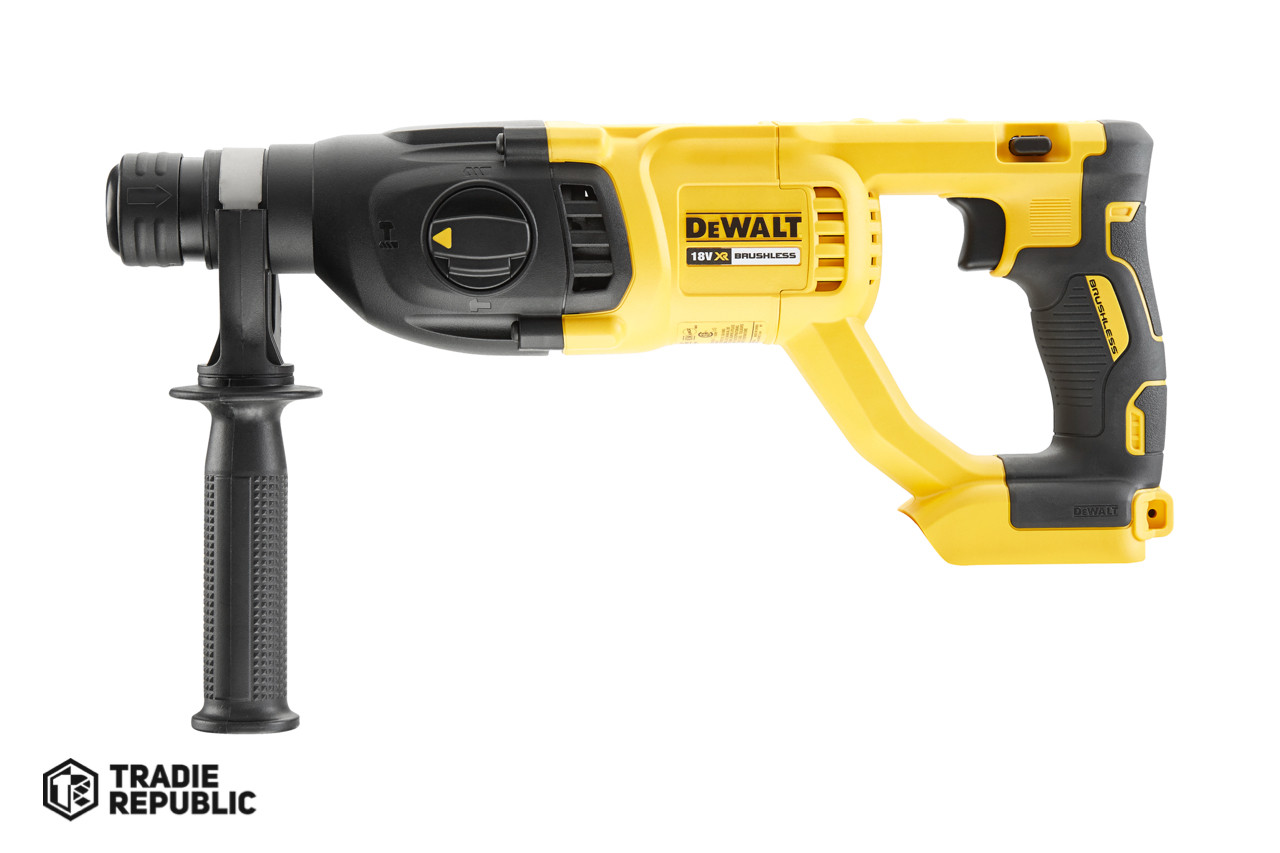 DCH133N-XJ DeWalt 18V XR Li-Ion Brushless Heavy Duty In-Line 3 Mode SDS+ Rotary Hammer - Bare Unit DCH133N