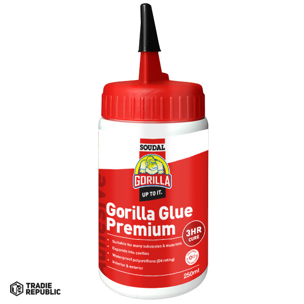 Gorilla Glue Premium 3 Hour Cure 250g Tradie Republic