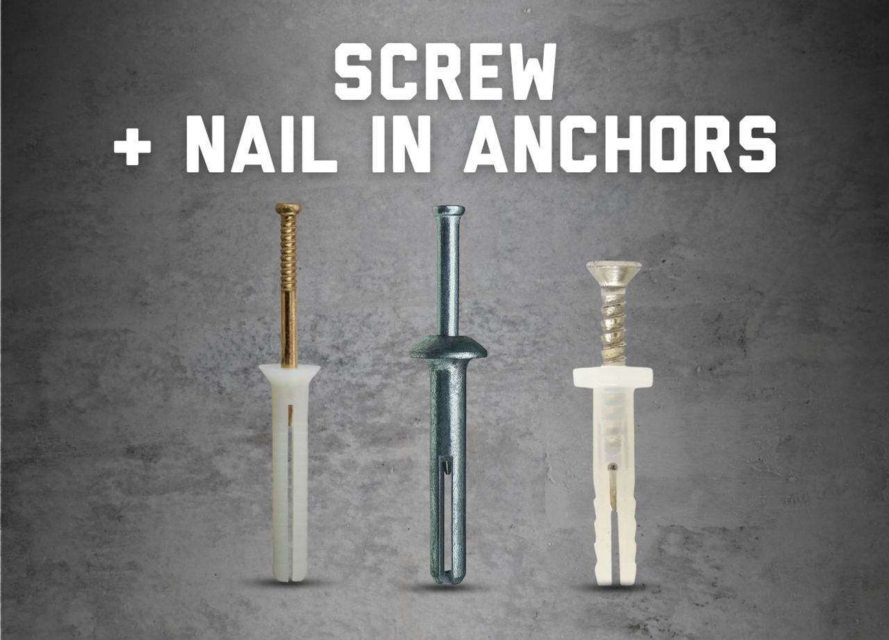 Screw & Nail In Anchors