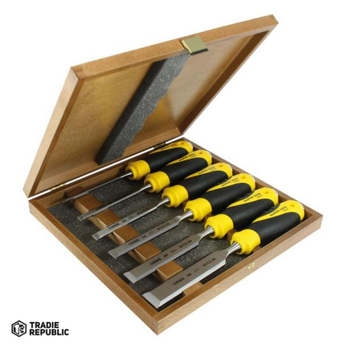 Narex Set of bevel edge chisels, SUPER 2009 in wooden box"