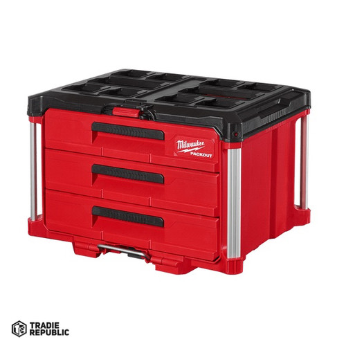 48228443 Milwaukee PACKOUT 3 Drawer Tool Box