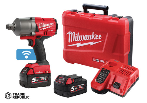 M18ONEFHIWF34-502C Milwaukee M18 Onekey Htiw 3/4 5.0Ah kit