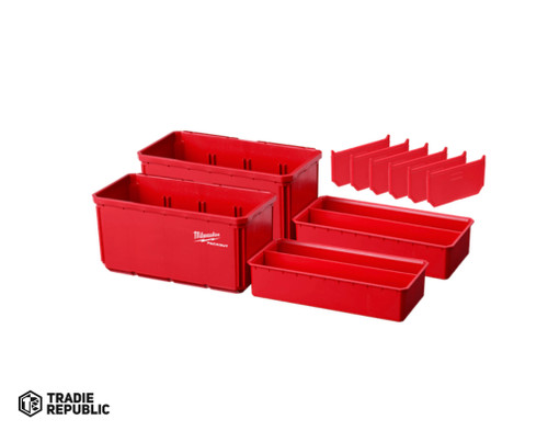 48228063 Milwaukee Packout Large Bin Set 2pc