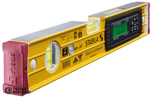 ST196-2-E-400 Stabila Electronic Level 400mm