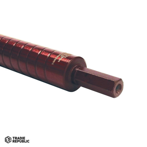 DB00740 DART Red Ten DCD Spiro 22mm Diamond Dry Core Bit - 10mm Hex Shank