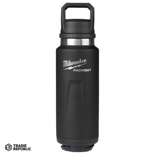 48228397B Milwaukee PACKOUT 1064ml Black Bottle With Chug Lid