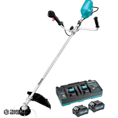UR012GM201 Makita 80Vmax (40Vx2) XGT Brushless Brushcutter Kit - Bike Handle