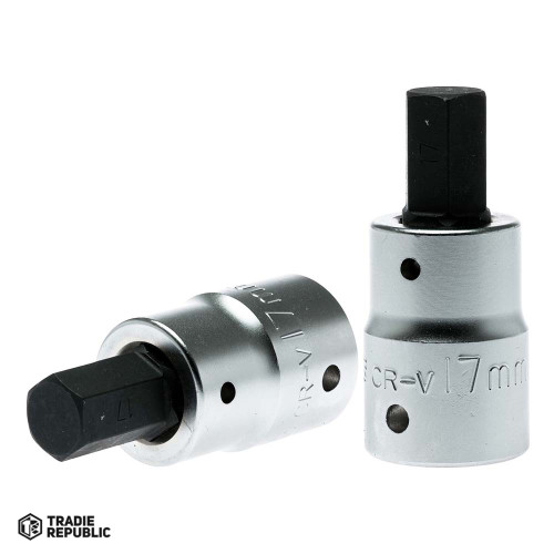 M341517-C Teng 3/4in Dr. Hex Bit Socket 17mm