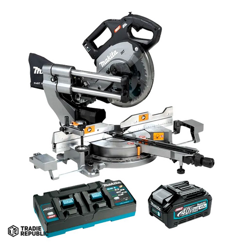 LS002GM105 Makita 40Vmax XGT Brushless 216mm (8-½") Slide Compound Mitre Saw