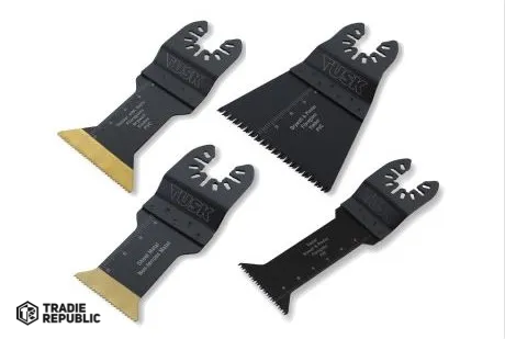 TMTA4PCE TUSK Multi Tool Blades 4pc Set