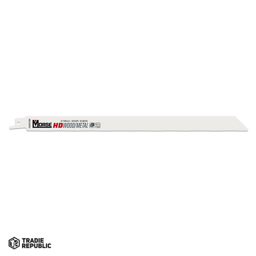 MRB12501014P1 Morse HD BI-Metal Recip Blade 300MM X 10/14TPI