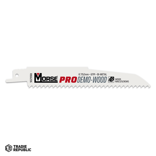 MRRB66206P1 Morse Pro line Recip Blade - 150MM X 6TPI