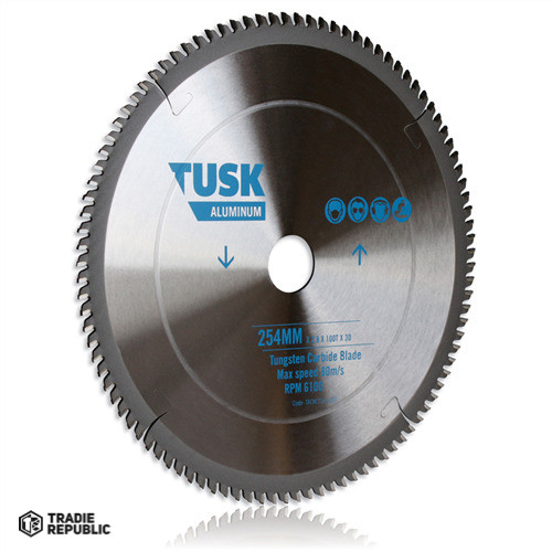 TACM25480T Tusk Aluminium Tungsten Carbide Blade 254mm