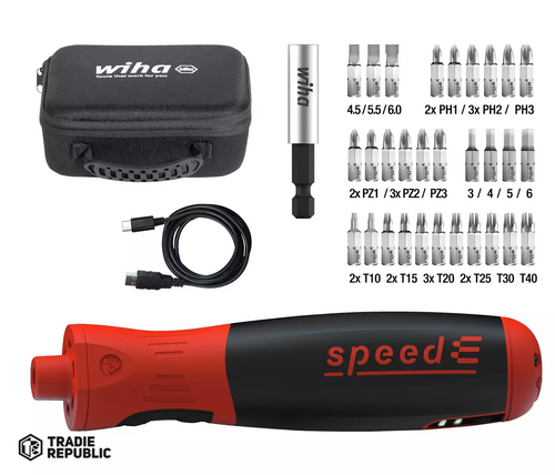 45791 Wiha Electric Screwdriver SpeedE PocketDrive (DG)