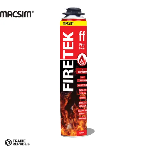53FRF Macsim Fire Rated Foam 750ml