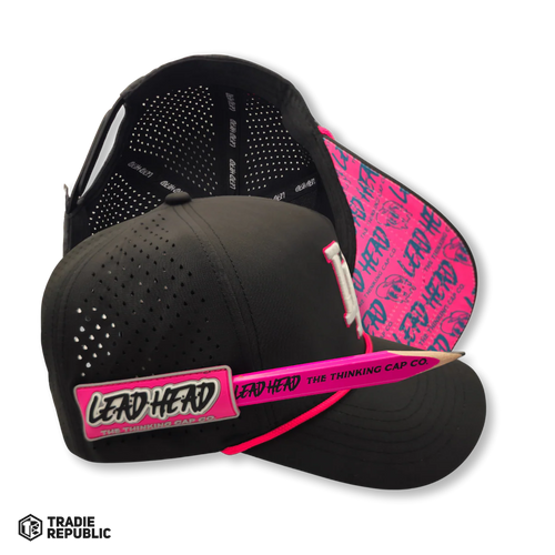 LHSTPINK Lead Head - The Serious Tradie Pink & Black