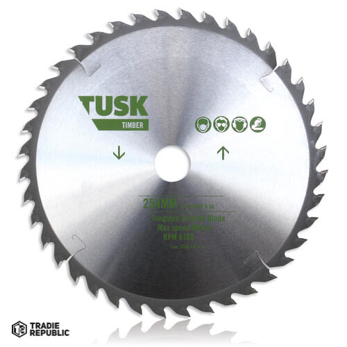 TTBH21024T Tusk Timber Tungsten Carbide Blades - 210 x 2.2/1.4 x 24T x 30 (25/20/16)