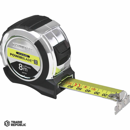 TA3840 Komelon  8x 27mm Power Blade 2 High Vis Blade Tape (MPT87) - Dual Sided