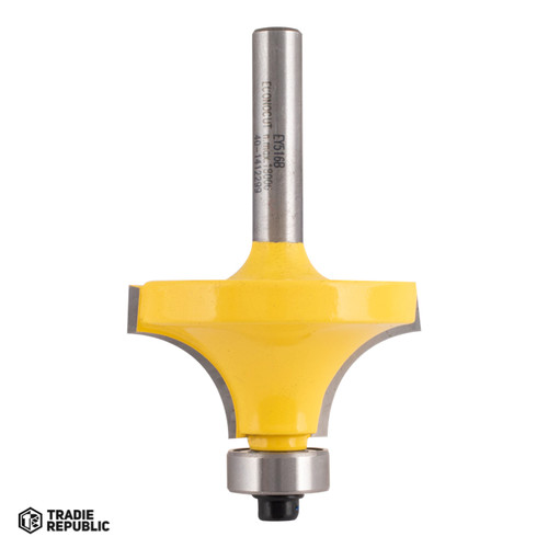 EY516B ECONOCUT Rounding Over Bit with Ball Bearing Guide - 2 Flute - Carbide Tipped (38.1mm x R12.7mm)