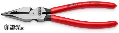 0821185 KNIPEX Combination Needle Nose Pliers 185mm