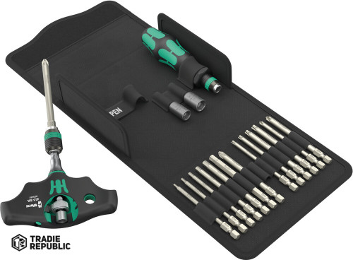 05136072001 Wera Kraftform Kompakt 400 RA SHK Set 1 17 Piece Aet for HVAC Applications