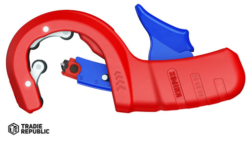 902302BK KNIPEX DPT50 Pipe Cutter for Plastic Drain Pipes (2.5-3.5mm wall thickness)