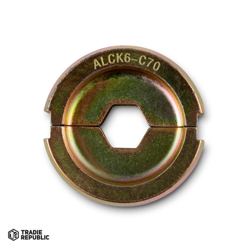 ALCK6-C70 Alco 6 Ton Die For Cable Size 70MM (CU)