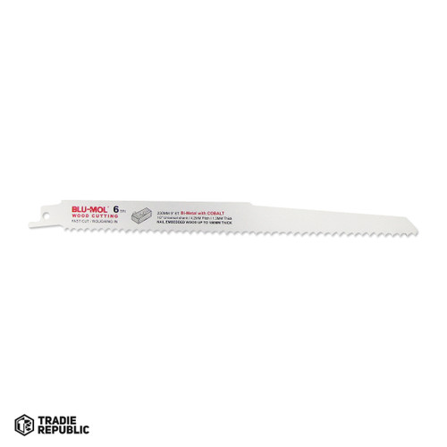 BL6482 Blu-Mol Recip Blade 9X6TPI Embed W/c (single Blade)