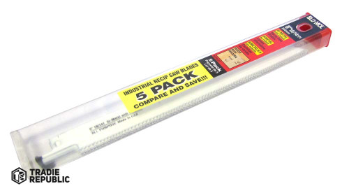 BL6479-5T Blu-Mol Recip Blades Wood/mtl 8 X 10TPI 200mm (5pk)