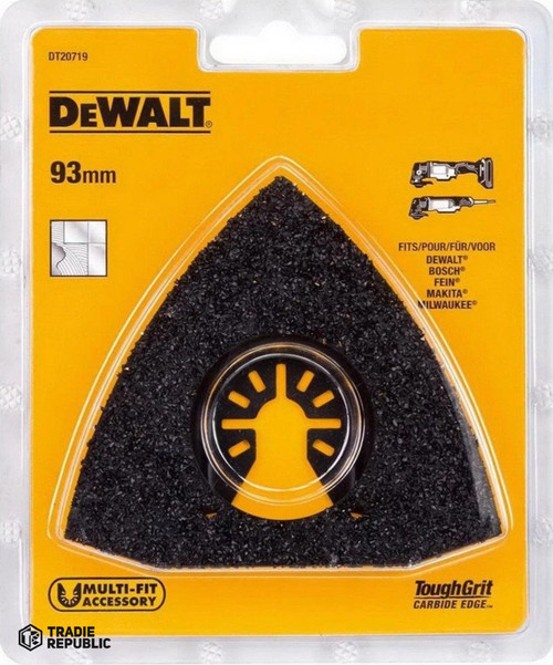 DT20719-QZ DeWalt Multi-Tool Carbide Rasp 