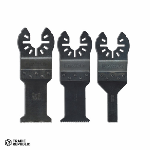 DT20713-QZ DeWalt Multi-Tool 3Pc Wood Set