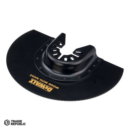 DT20710-QZ DeWalt Multi-Tool Flush Cut Semicircle Wood Blade 102mm