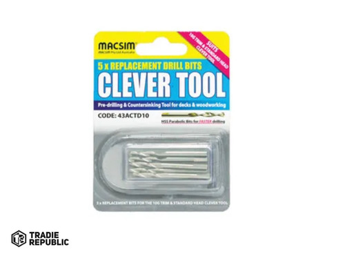 43ACTD10 Macsim 10G Clever Tool Drills