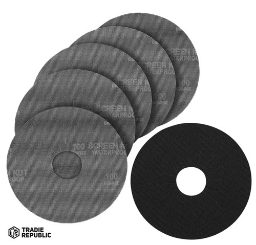 79080-5 Hook & Loop Drywall Sanding Discs with Pad 225mm