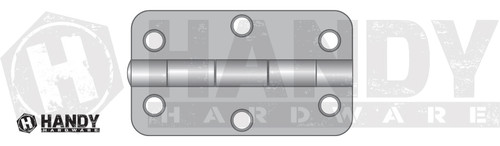 H100SRLB Fortress 100x75 Loose Steel Pin Radius Hinge  BRONZE