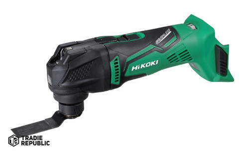 CV18DBL(G4Z) Hikoki 18V Brushless Multi-Tool - Bare Tool - 12 Pce Accessory Set