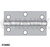 H90FZ 90x60 Fixed BR Pin Zinc Hinge
